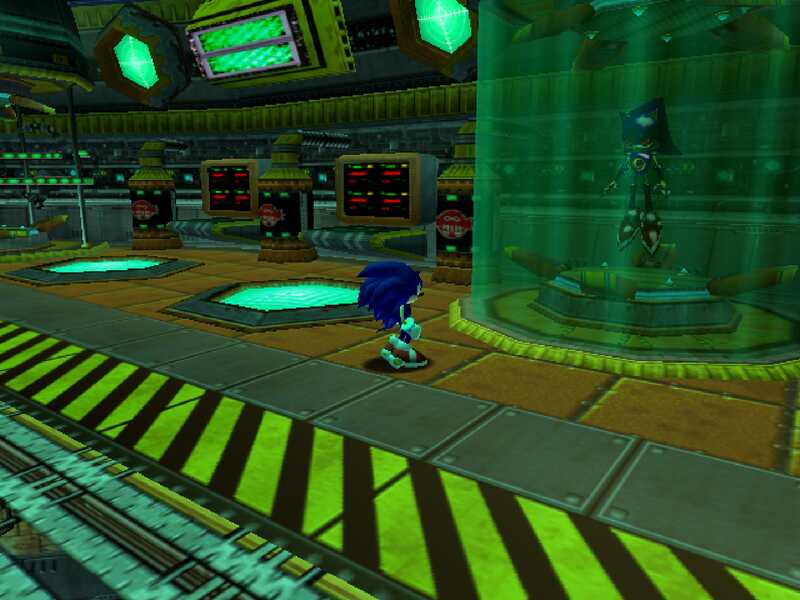 captura de tela de sonic adventure
